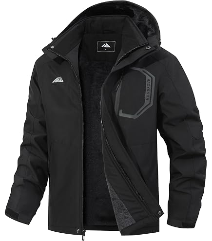 Amazon.com: Jsslaik Men's Thermal Waterproof Windproof Jacket